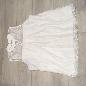 White Lace Top